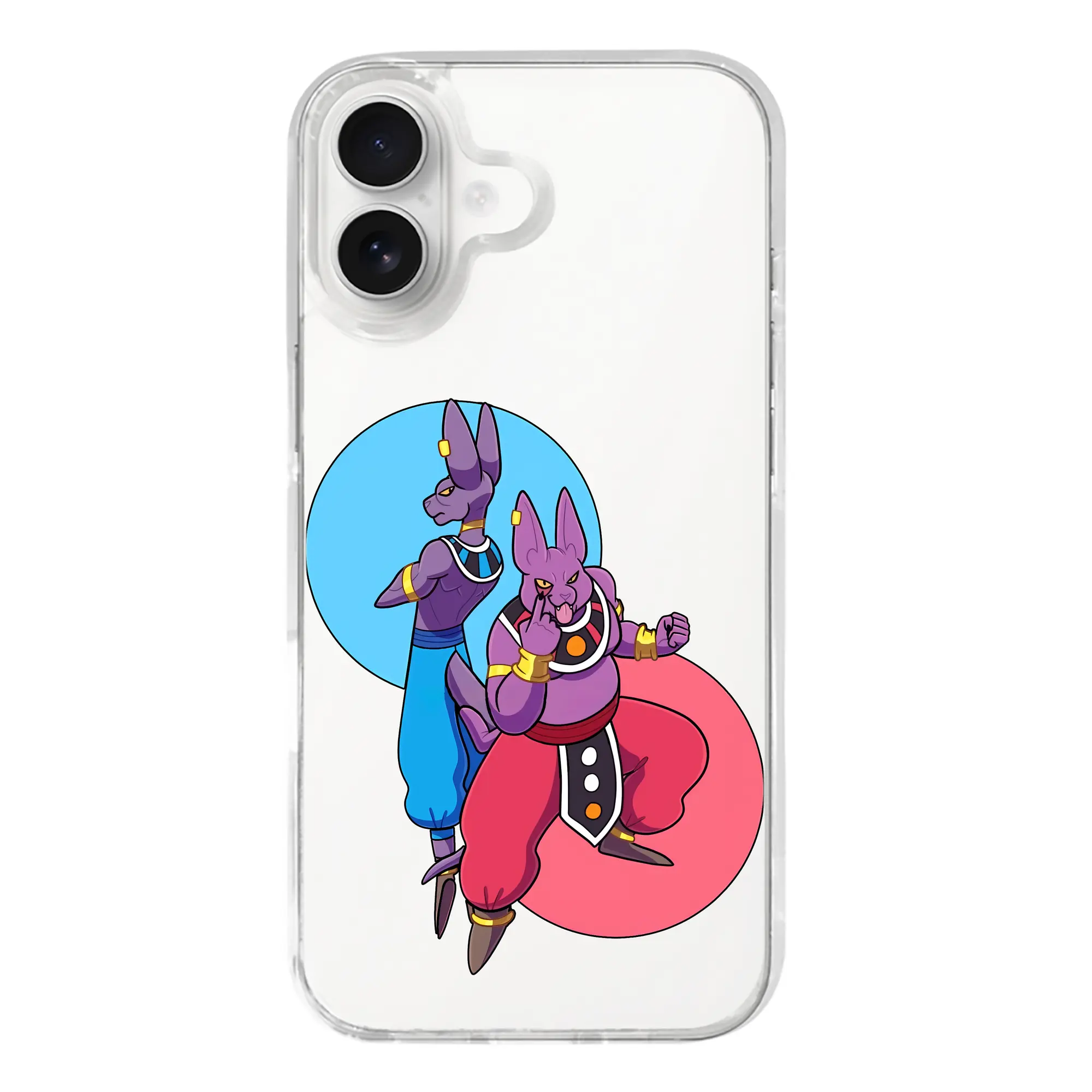 ドラゴンボール グッズ ビルス - iPhone 17シリーズ 透明スマホケース – 薄型・耐衝撃・精密フィット保護カバー